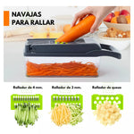 Rallador, Picador, Cortador, Rebanador para Frutas y Verduras 🥕🍅