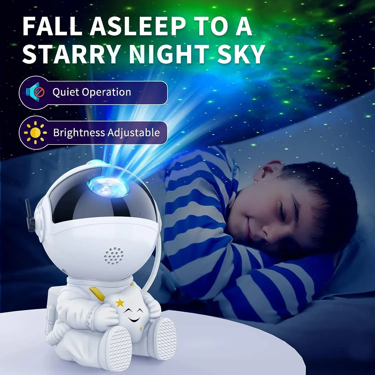 🌌👨‍🚀 Proyector de Estrellas Galáctico Astronauta ✨🌠