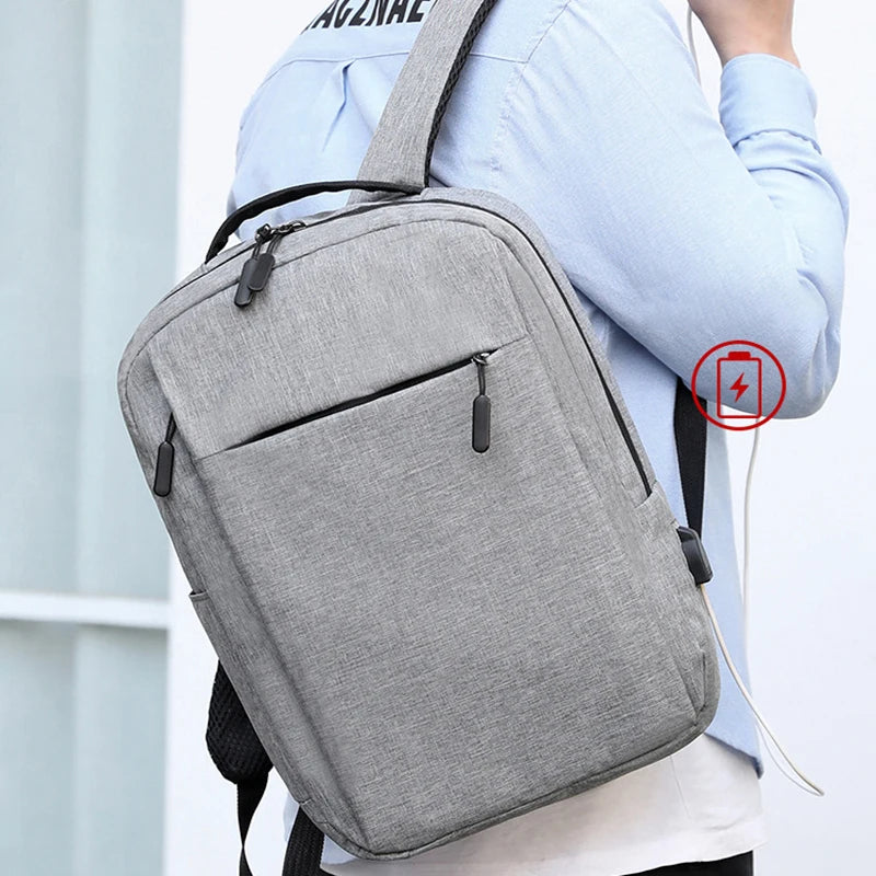 🎒💻 Mochila de Viaje Multifuncional de Gran Capacidad USB 💼✨